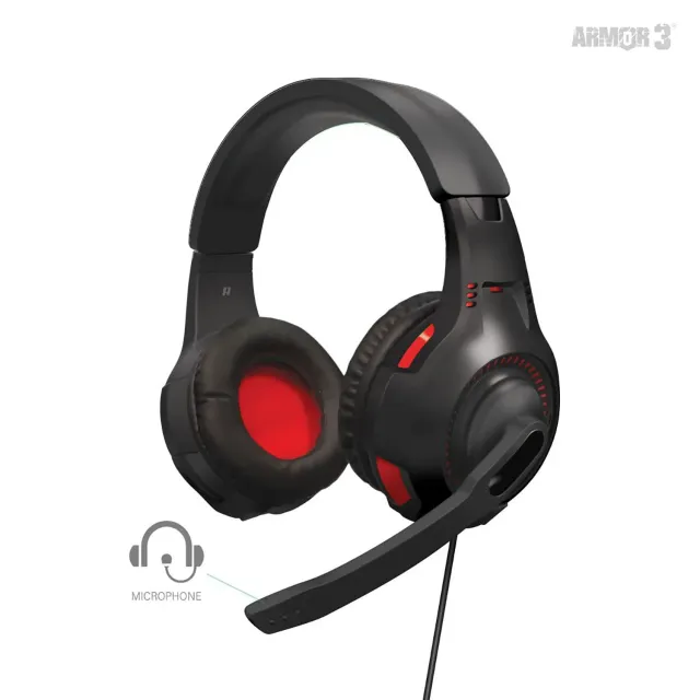 Hyperkin SoundTac gaming headset rood universeel