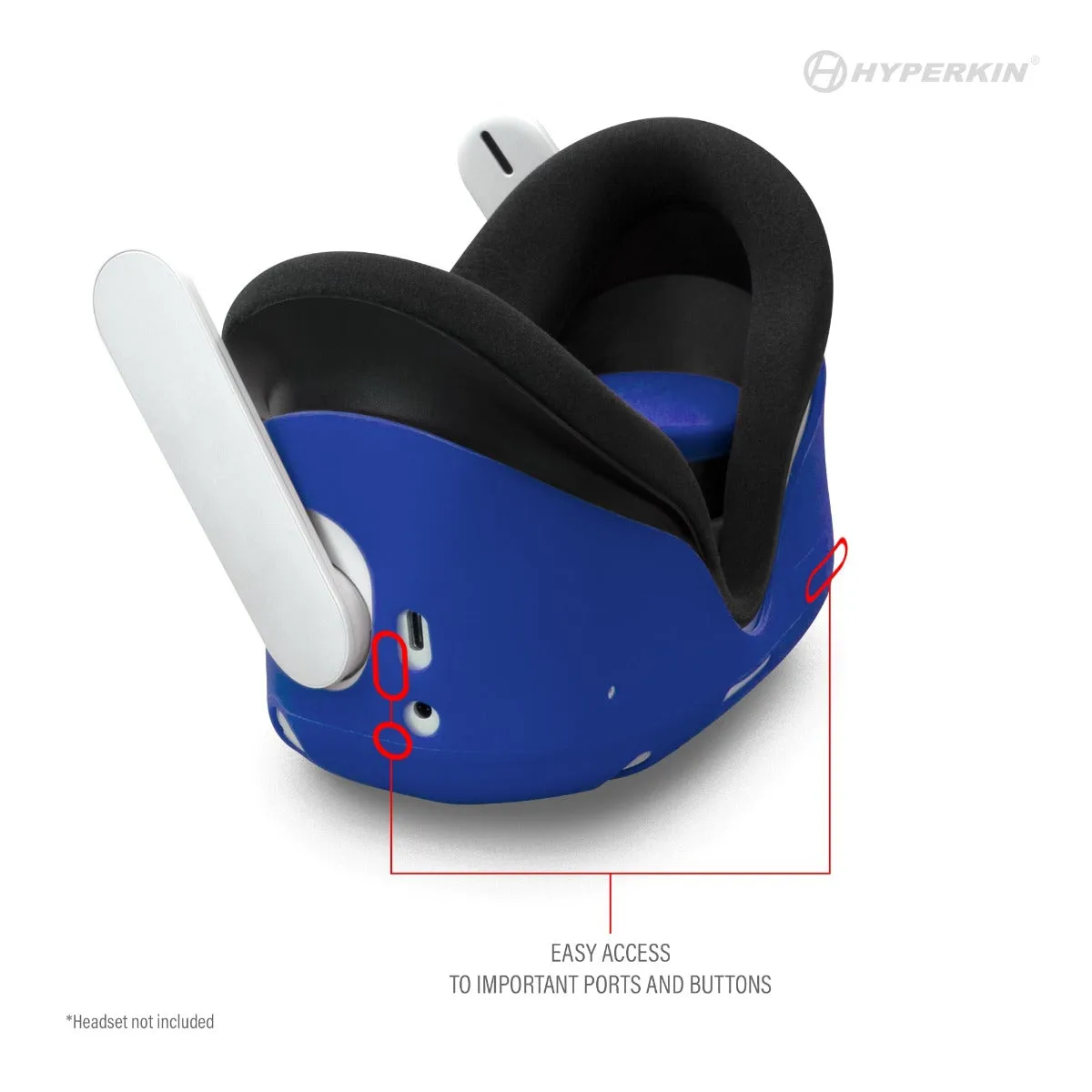 Hyperkin GelShell headset skin blauw lens cover Oculus