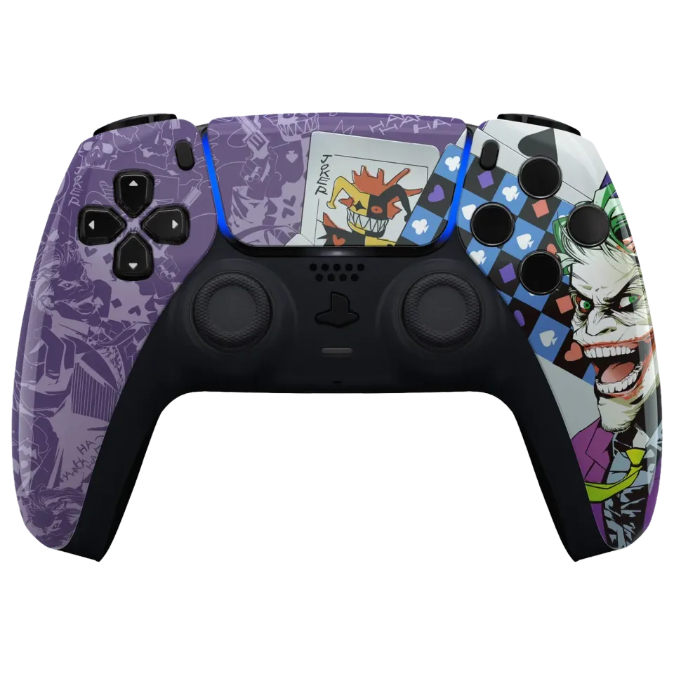 Clever Gaming PS5 Joker Card controller Joker custom design