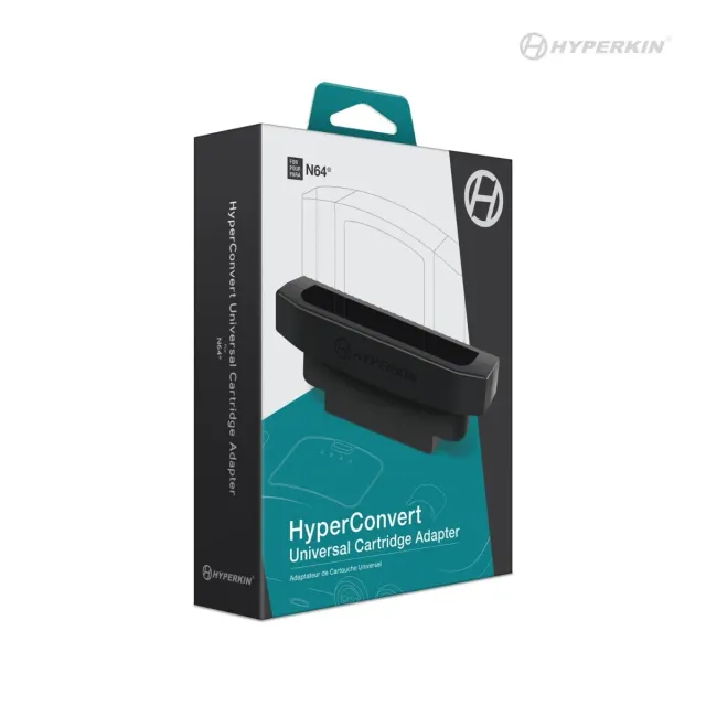 Hyperkin HyperConvert N64 cartridge adapter regio-vrij 1 stuk
