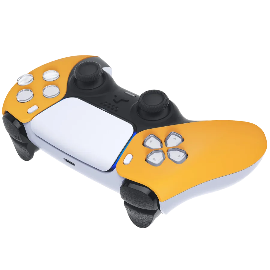 Clever Gaming Caution Yellow PS5 controller geel