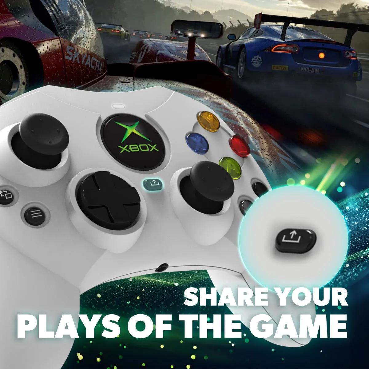 Hyperkin DuchesS bedrade Xbox controller wit Hall Effect