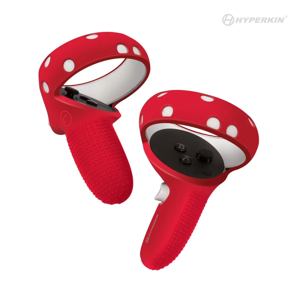 Hyperkin GelShell Quest 2 controller hoes rood antislip