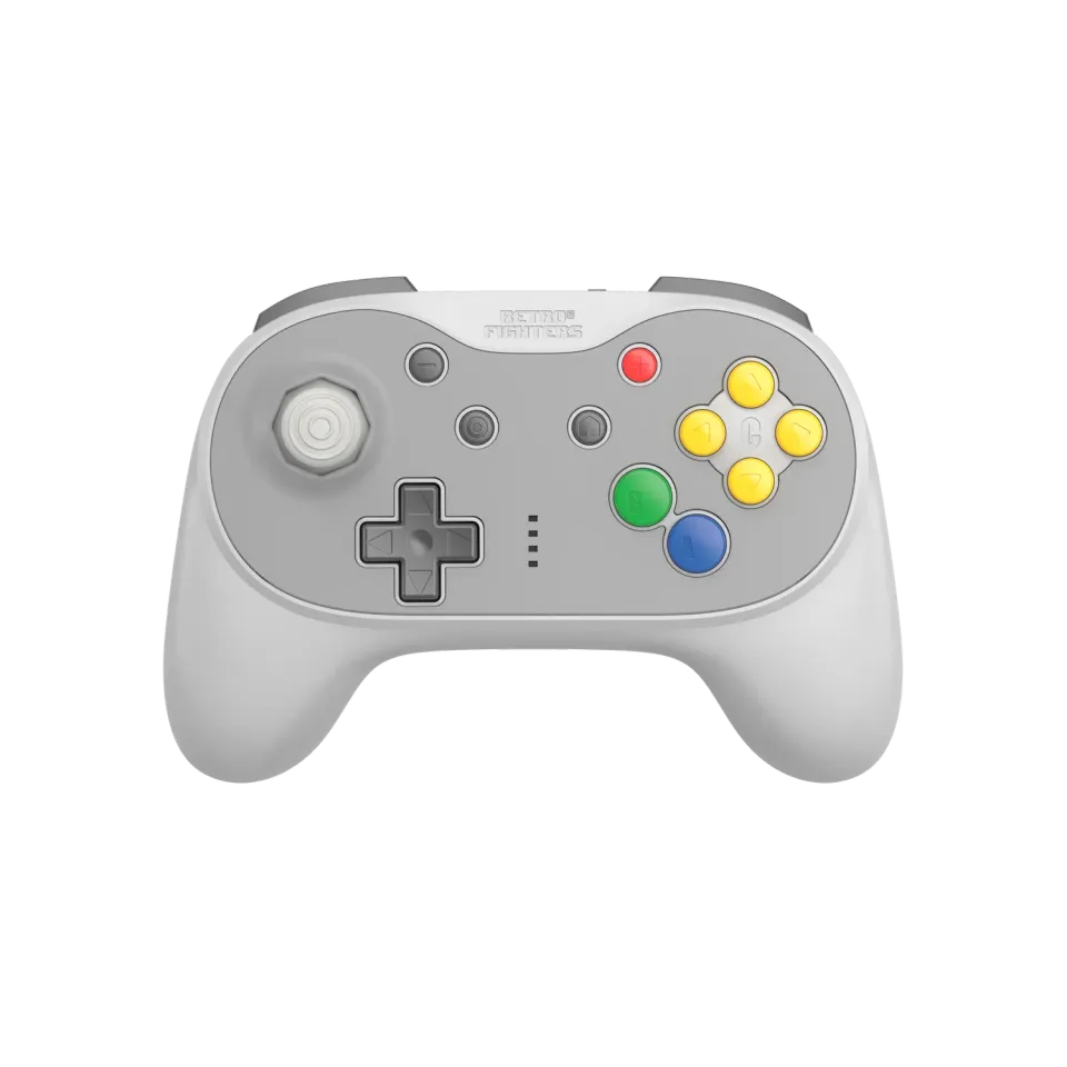 Hyperkin Brawler64 Pro draadloze controller grijs hall effect