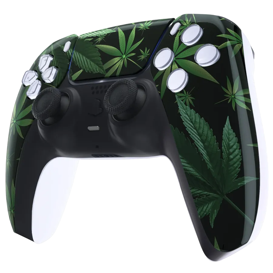 Clever Gaming PS5 Weeds controller groen design