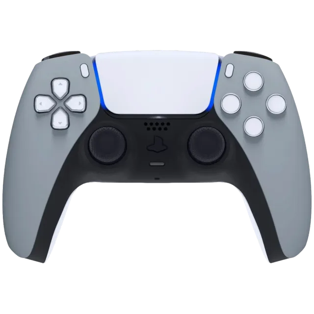 Clever Gaming Faded Gray controller front shell grijs