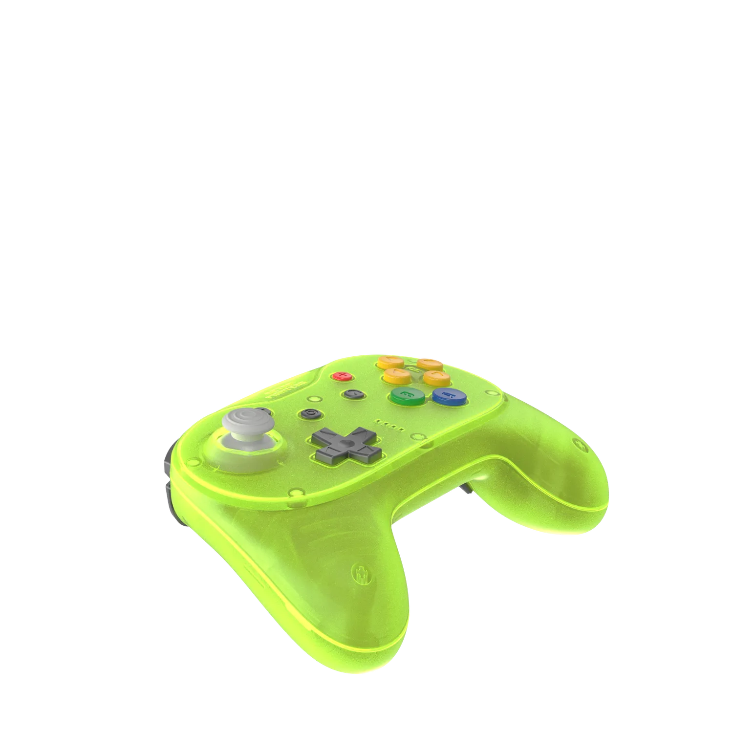 Hyperkin Brawler64 N64 Pro draadloze controller groen hall
