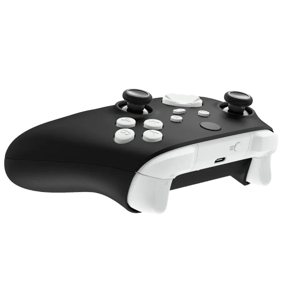 Clever Gaming Black & White Xbox controller zwart wit