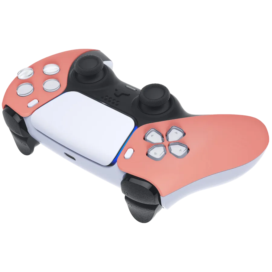 Clever Gaming PS5 Coral Pink controller koraalroze custom