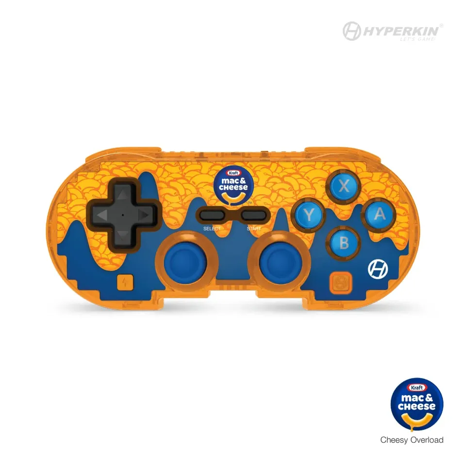 Hyperkin Pixel Art Cheesy Overload controller bluetooth oranje
