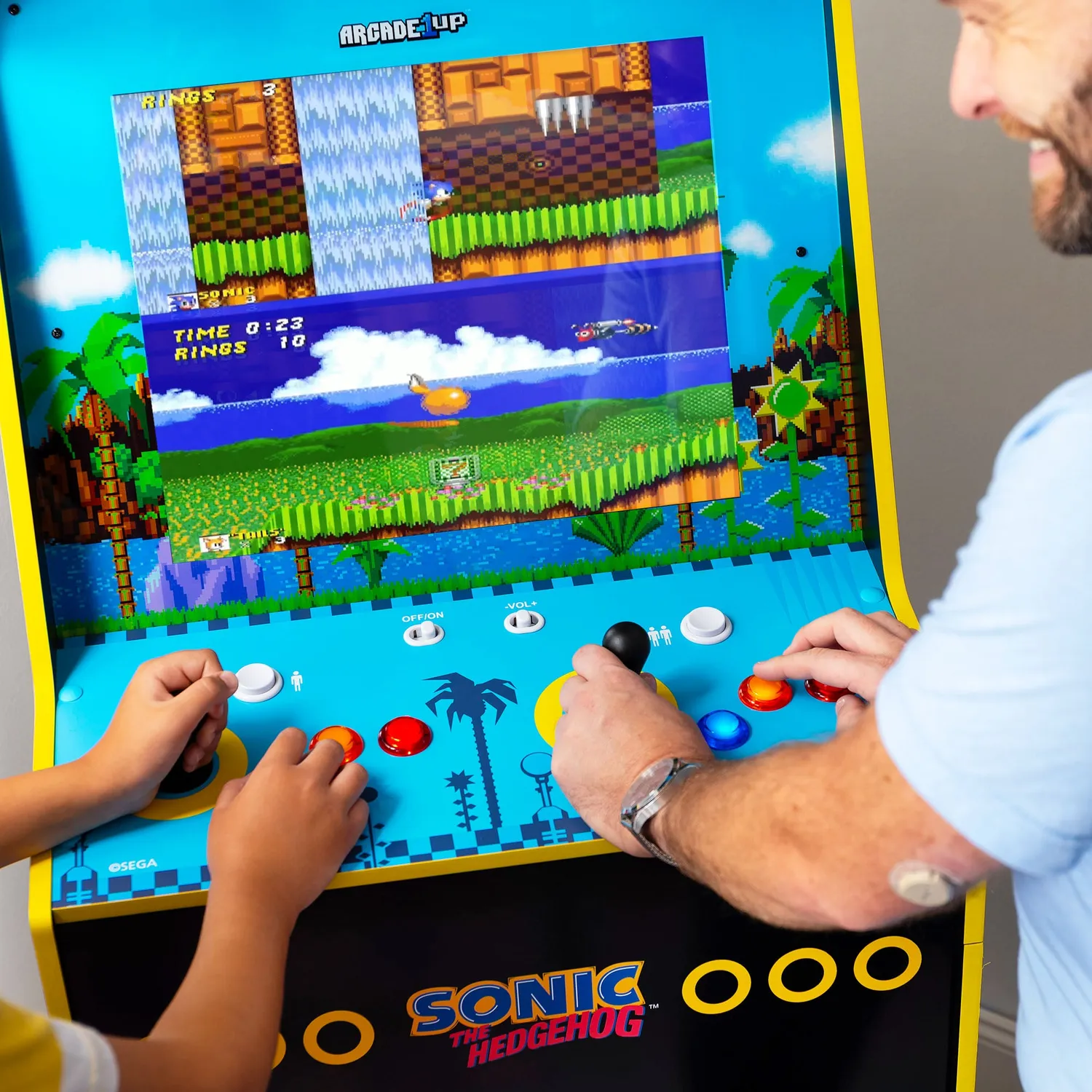 Arcade1Up Sonic Supreme Series arcadekast 19 inch 4 games