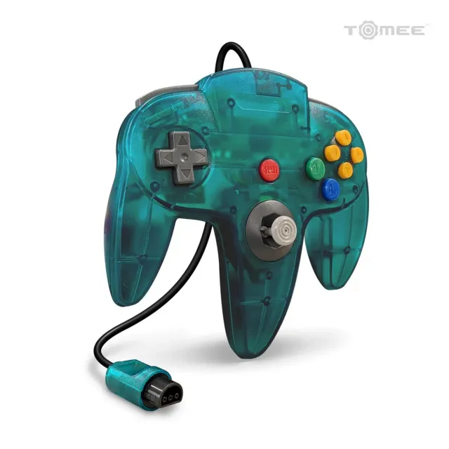 Hyperkin Wired N64 Controller bedrade controller turquoise