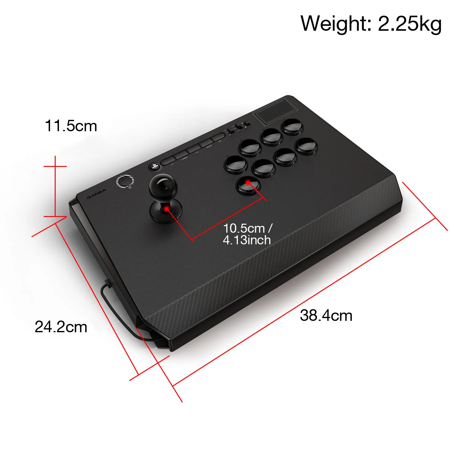 Qanba Titan arcade stick Sanwa PS5