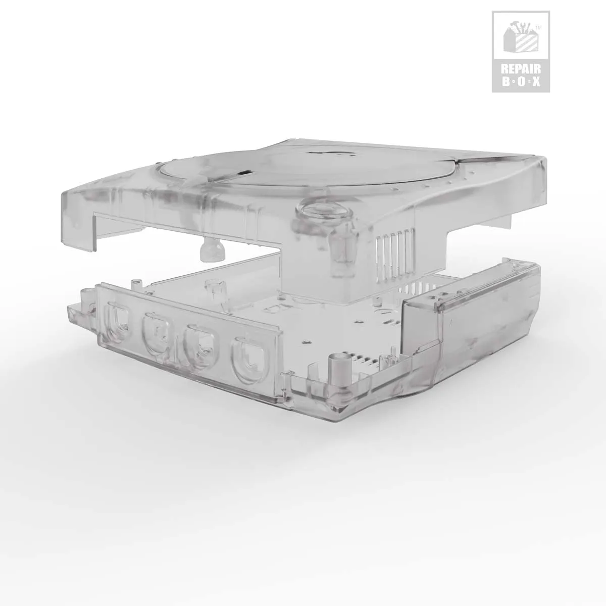 Hyperkin Custom Color Shell Dreamcast behuizing transparant