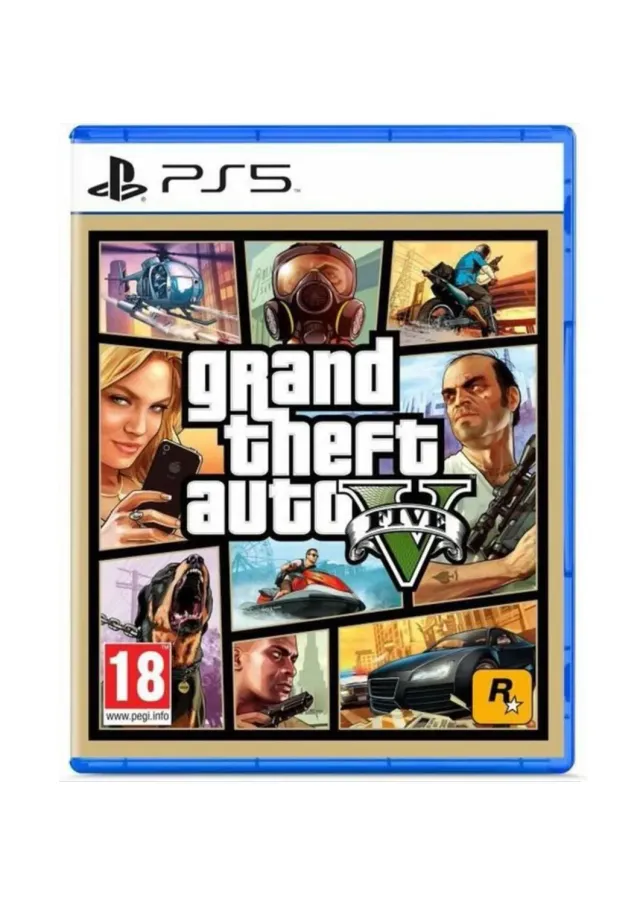 PlayStation GTA 5 PS5 game actie