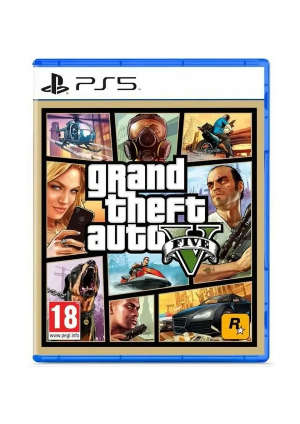 PlayStation GTA 5 PS5 game actie