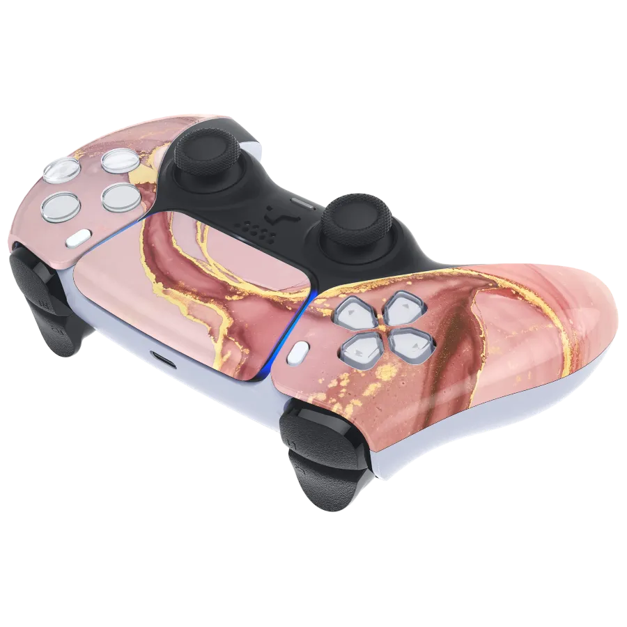 Clever Gaming Luxury Marble PS5 controller marmerlook