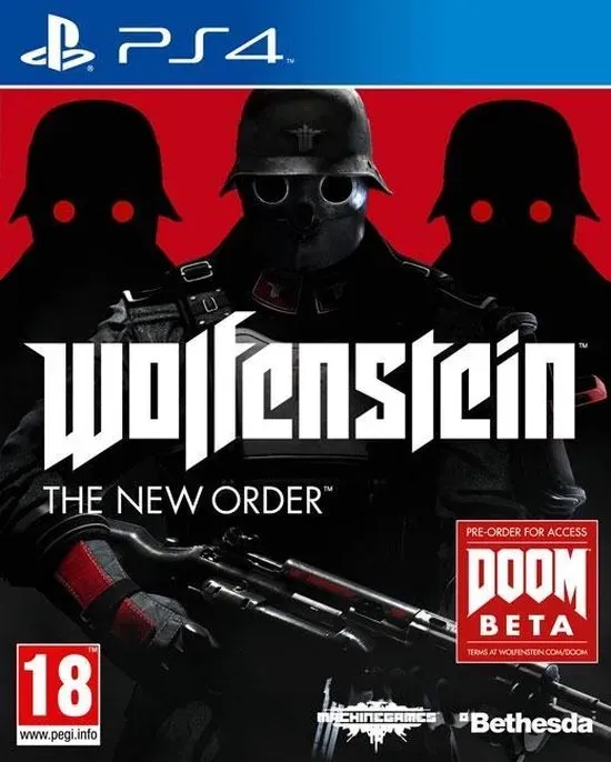 PlayStation Wolfenstein The New Order PS4 game shooter