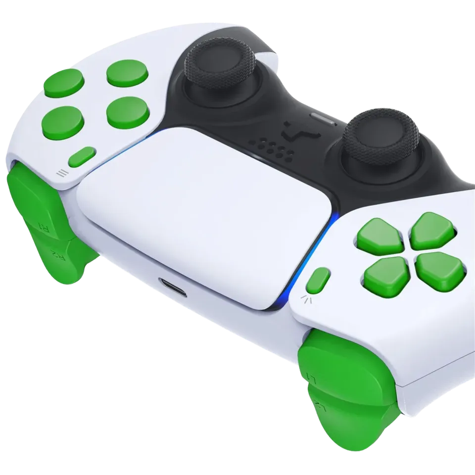 Clever Gaming Button Kit lime groen knoppenset