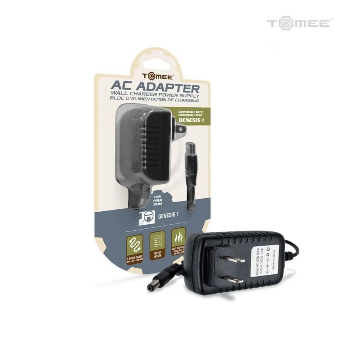 Hyperkin Tomee Genesis Model 1 adapter 9V