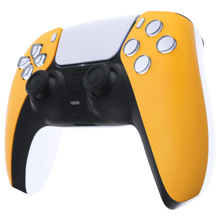 Clever Gaming Caution Yellow PS5 controller geel