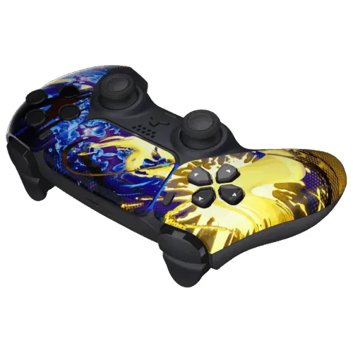 Clever Gaming Electric Splash PS5 controller splash