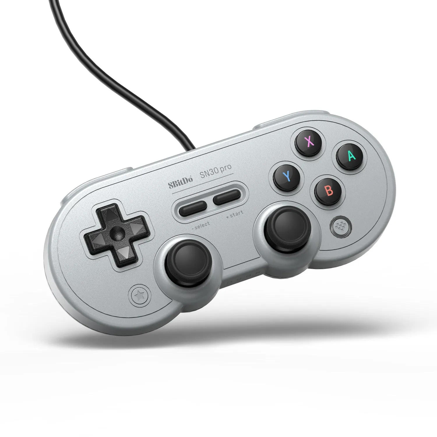 8BitDo SN30 Pro controller bedraad grijs Switch PC