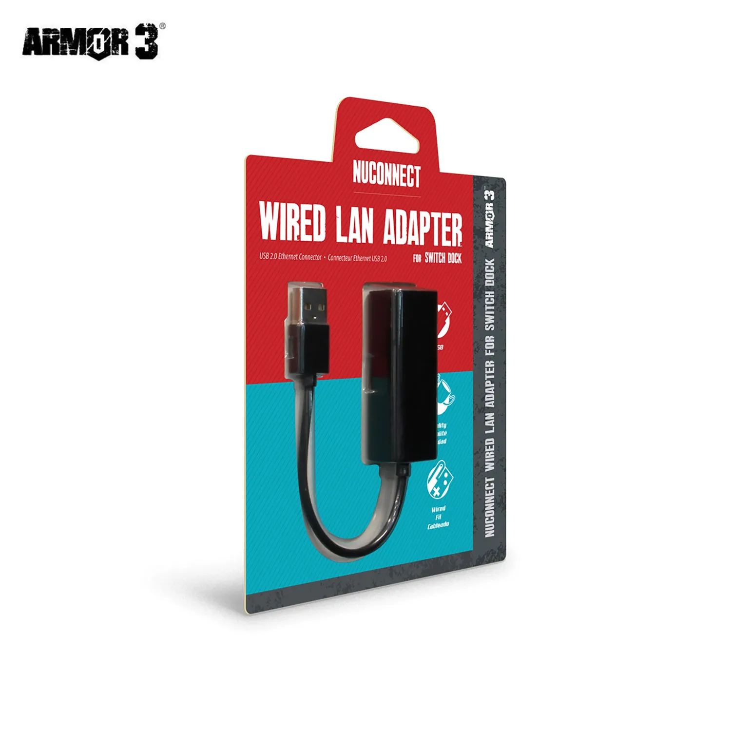Hyperkin NuConnect Wired LAN Adapter netwerkadapter bedraad