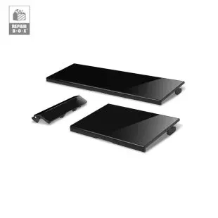 Hyperkin Wii GameCube klepjes set zwart stofkap