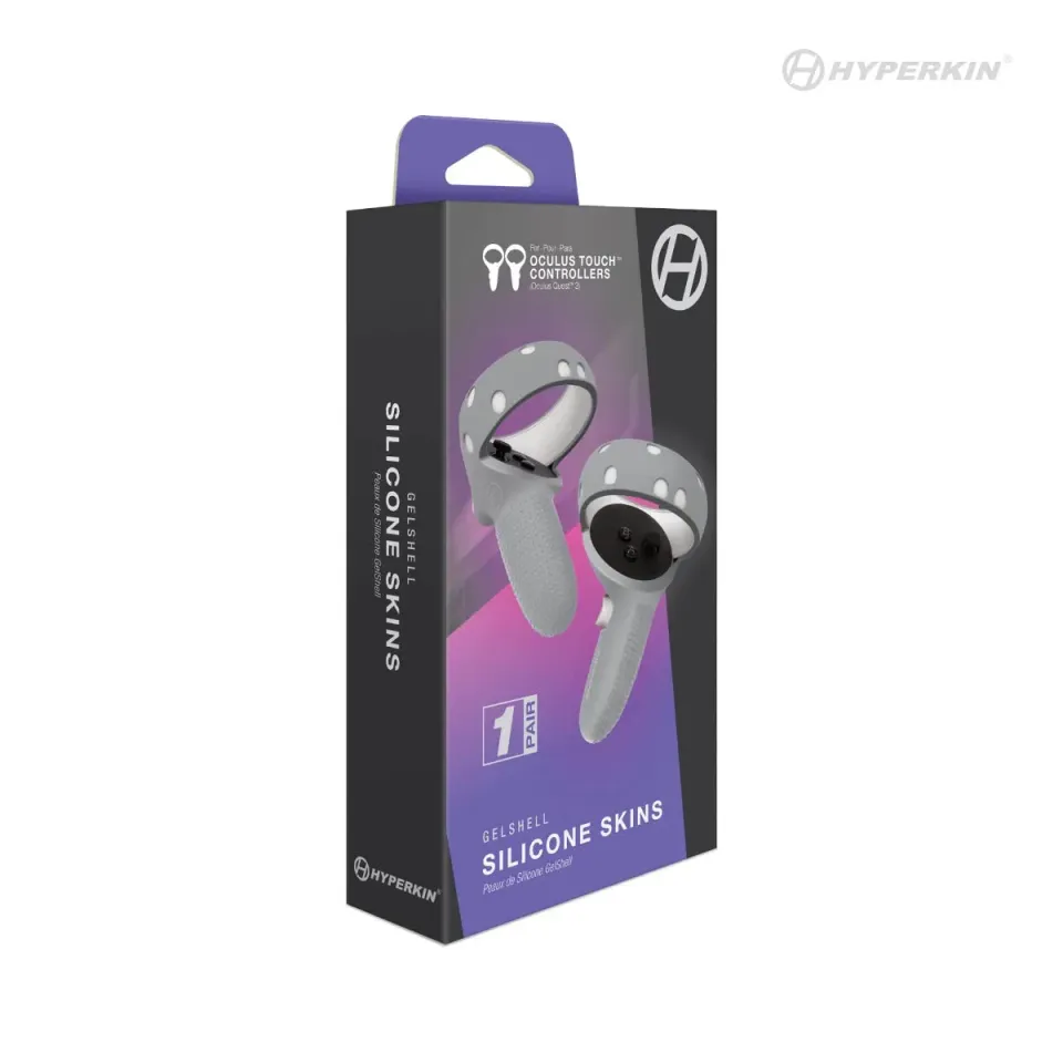 Hyperkin GelShell Oculus Quest 2 controller hoezen grijs silicone