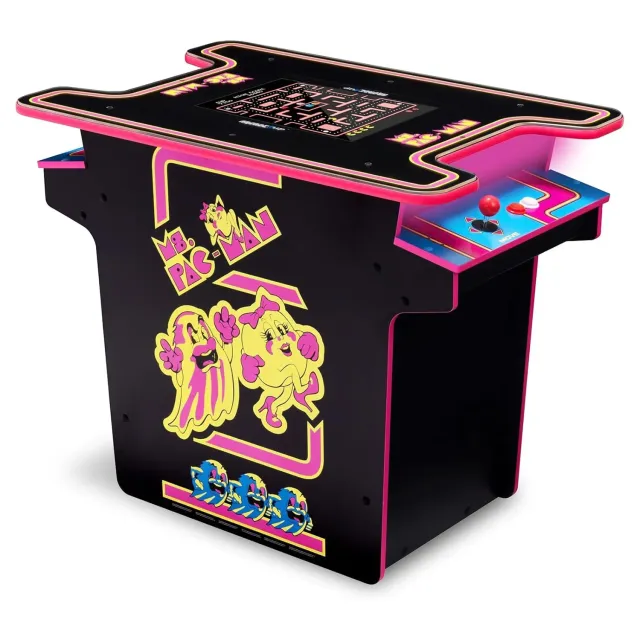 Arcade1Up Ms. Pac-Man cocktail arcadetafel 12 games