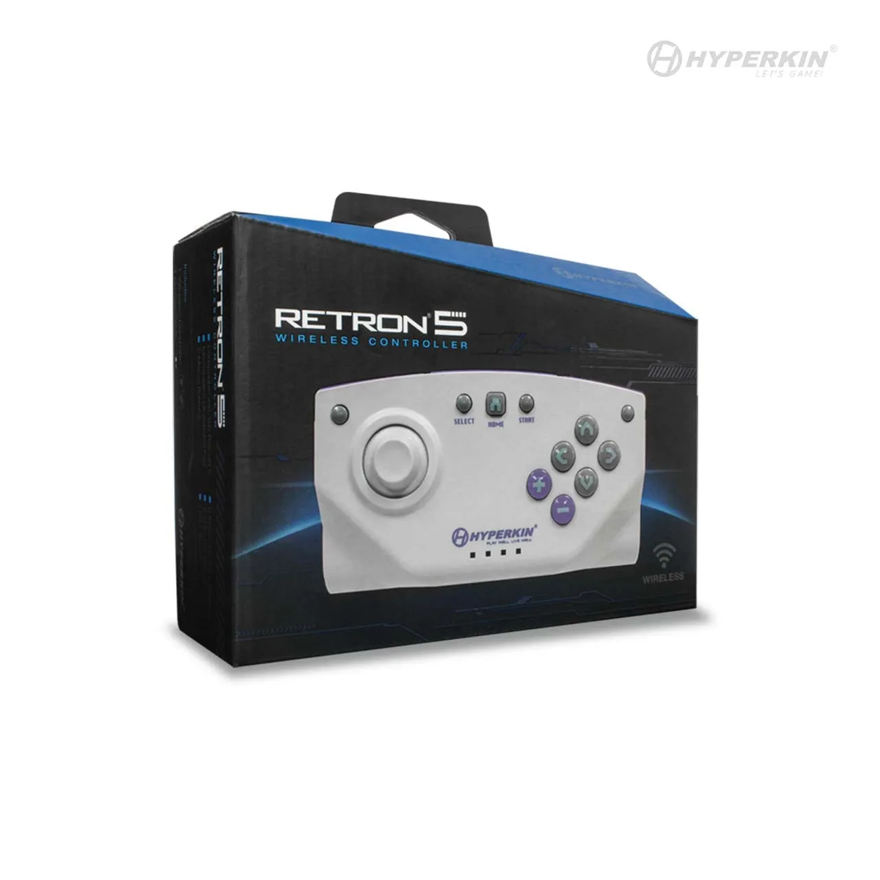 Hyperkin RetroN 5 draadloze controller grijs bluetooth