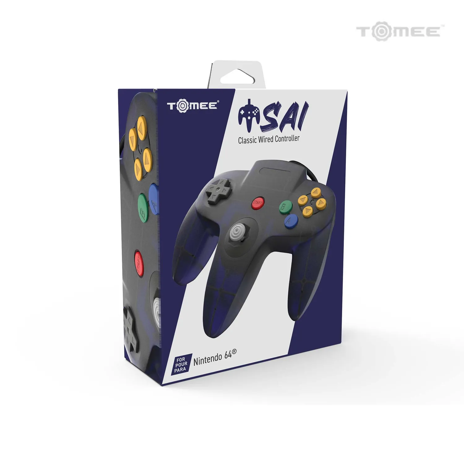 Hyperkin N64 controller bedraad Grape paars
