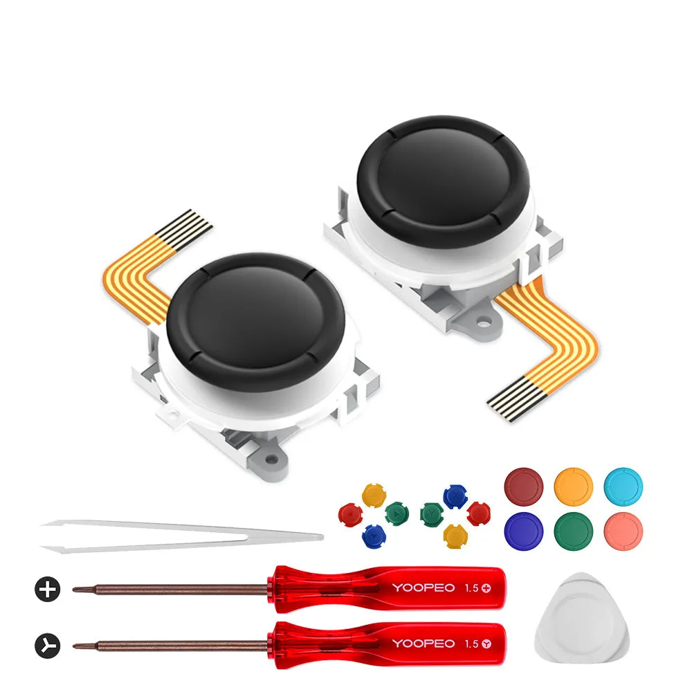 Aknes AK207 TMR joystick Switch 2 neon blauw rood driftvrij