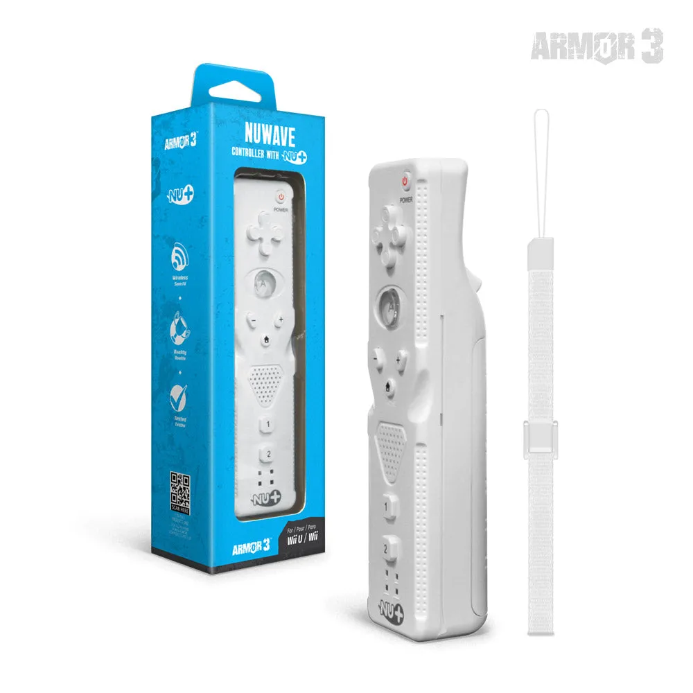 Hyperkin NuWave Nunchuk controller Wii wit met Nu+