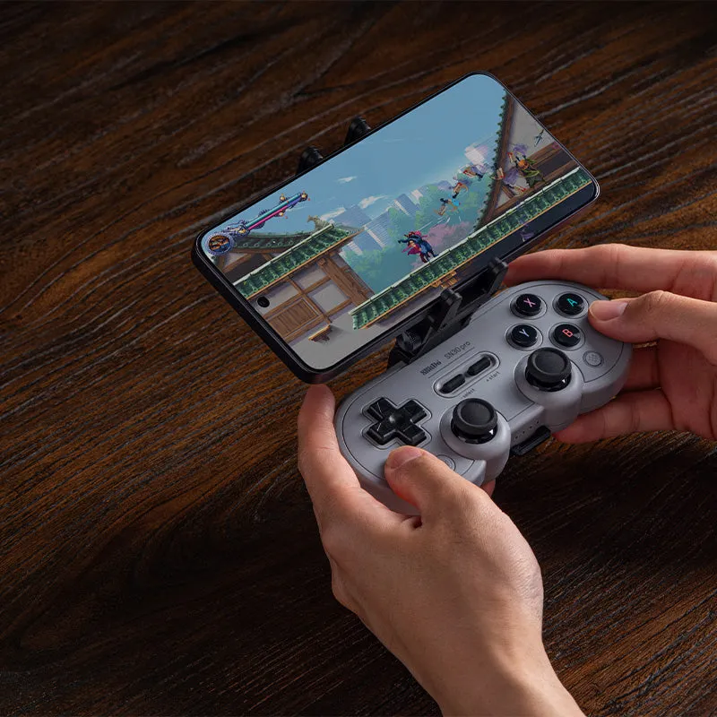 8BitDo SN30 Pro controller telefoonhouder clip