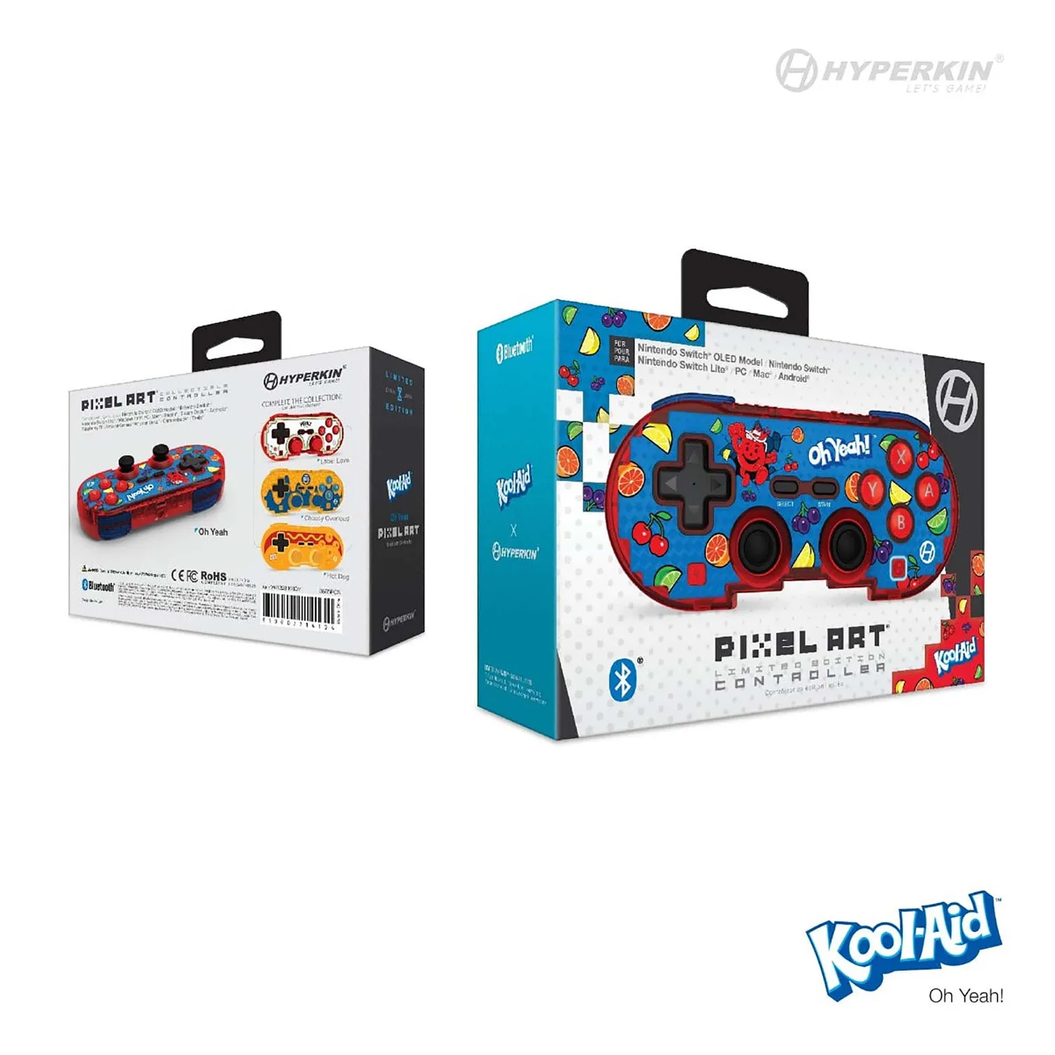 Hyperkin Pixel Art Kool-Aid controller bluetooth limited