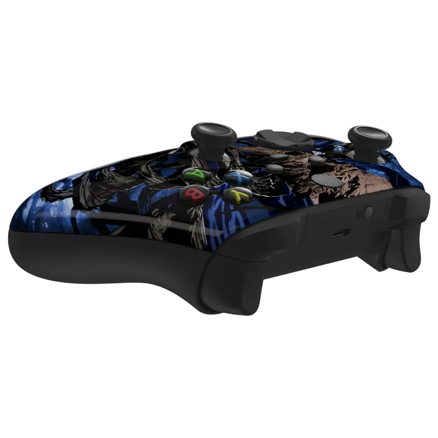 Clever Gaming Haunted Forest Xbox controller glow in the dark