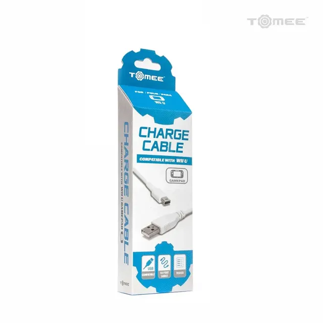 Hyperkin Tomee Charge Cable Wii U GamePad oplaadkabel 3m