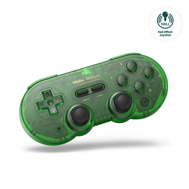 8BitDo SN30 Pro controller Crystal Purple Hall Effect