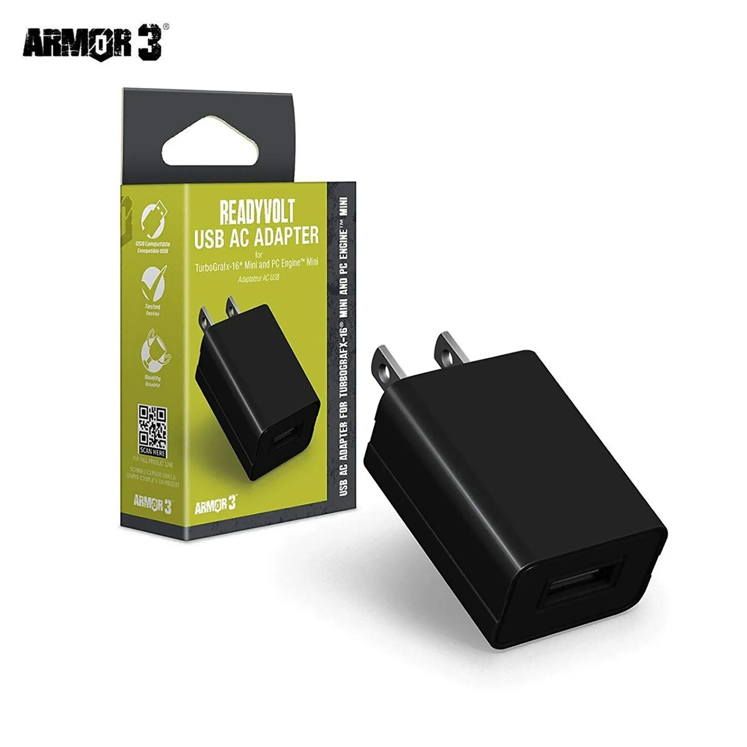 Hyperkin ReadyVolt USB netadapter mini consoles voeding