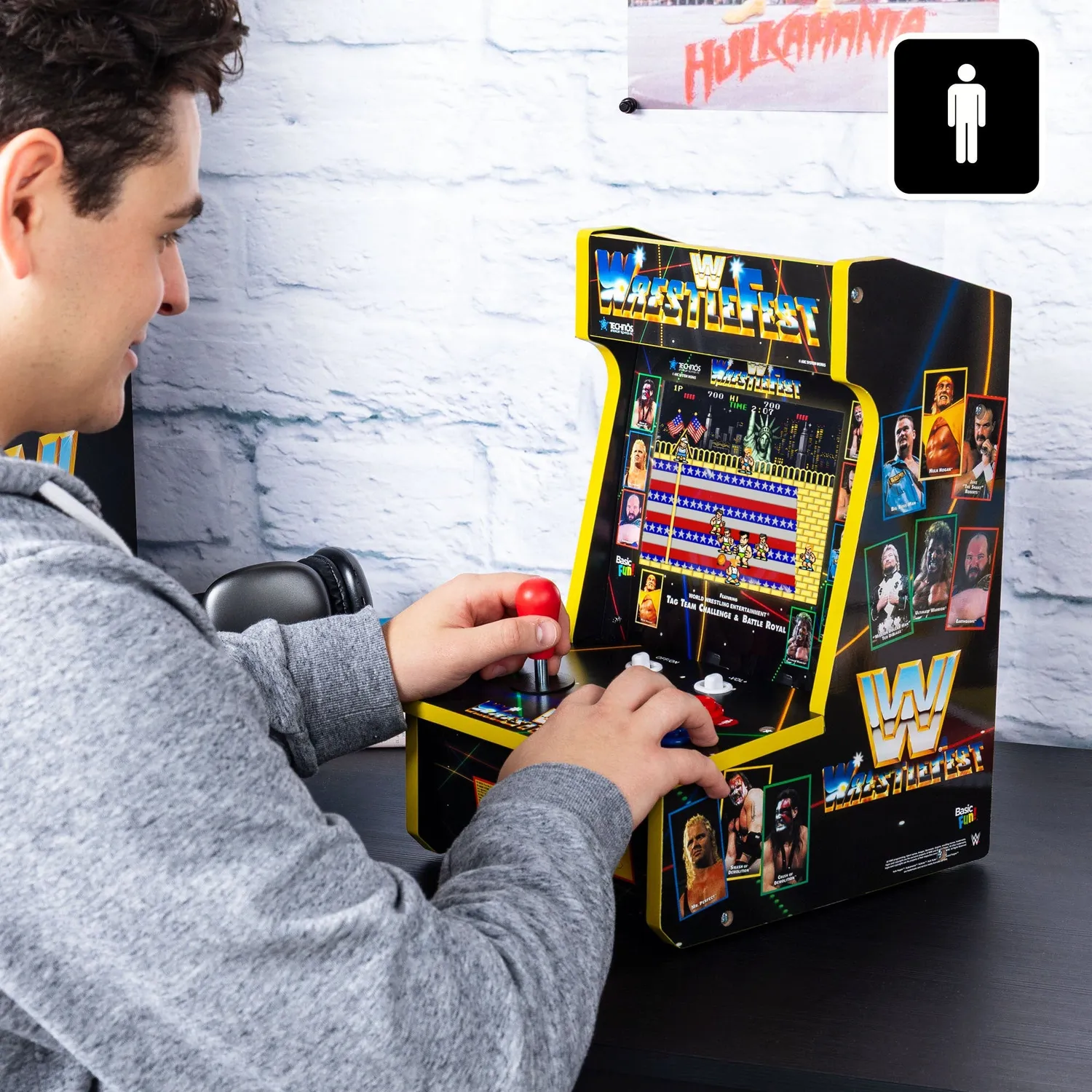 Arcade1Up WWE Countercade arcadekast 8 inch 4 games