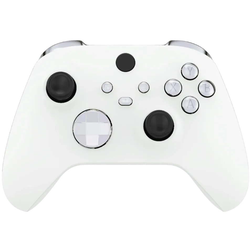 Clever Gaming Xbox White Silver controller wit