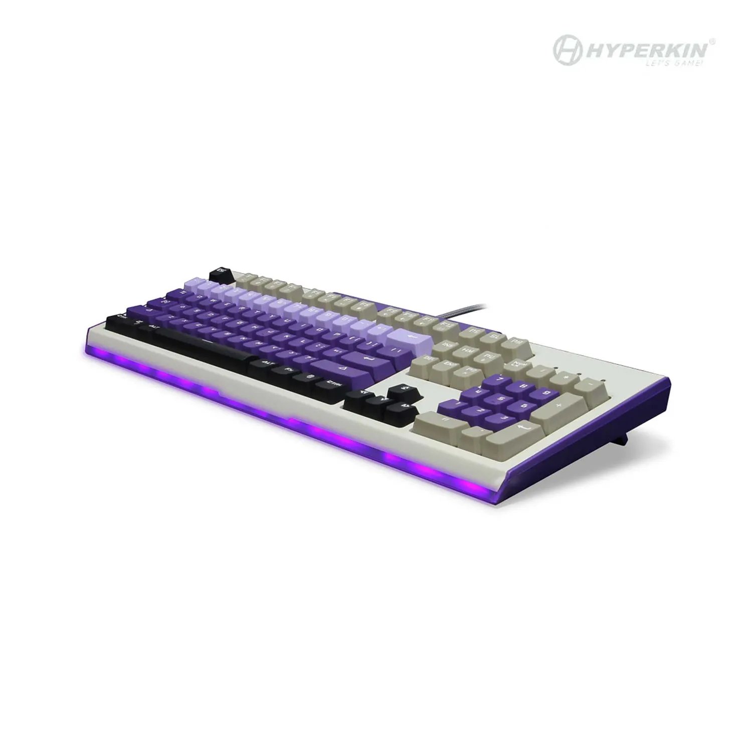 Hyperkin Hyper Clack Retro toetsenbord mechanisch grijs