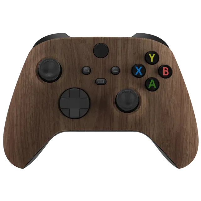 Clever Gaming Wooden Xbox controller houtlook