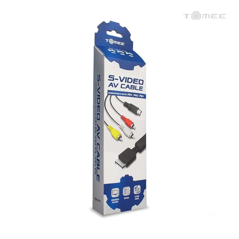 Hyperkin S-Video AV kabel PS1 PS2 PS3 scherper beeld