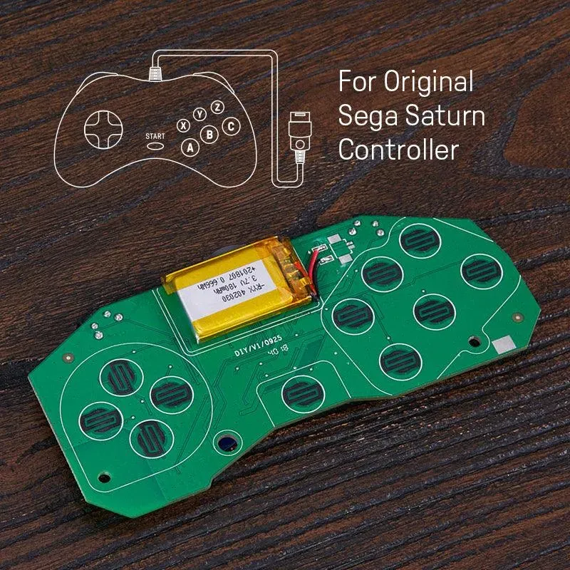 8BitDo Mod Kit Sega Saturn controller draadloze modkit