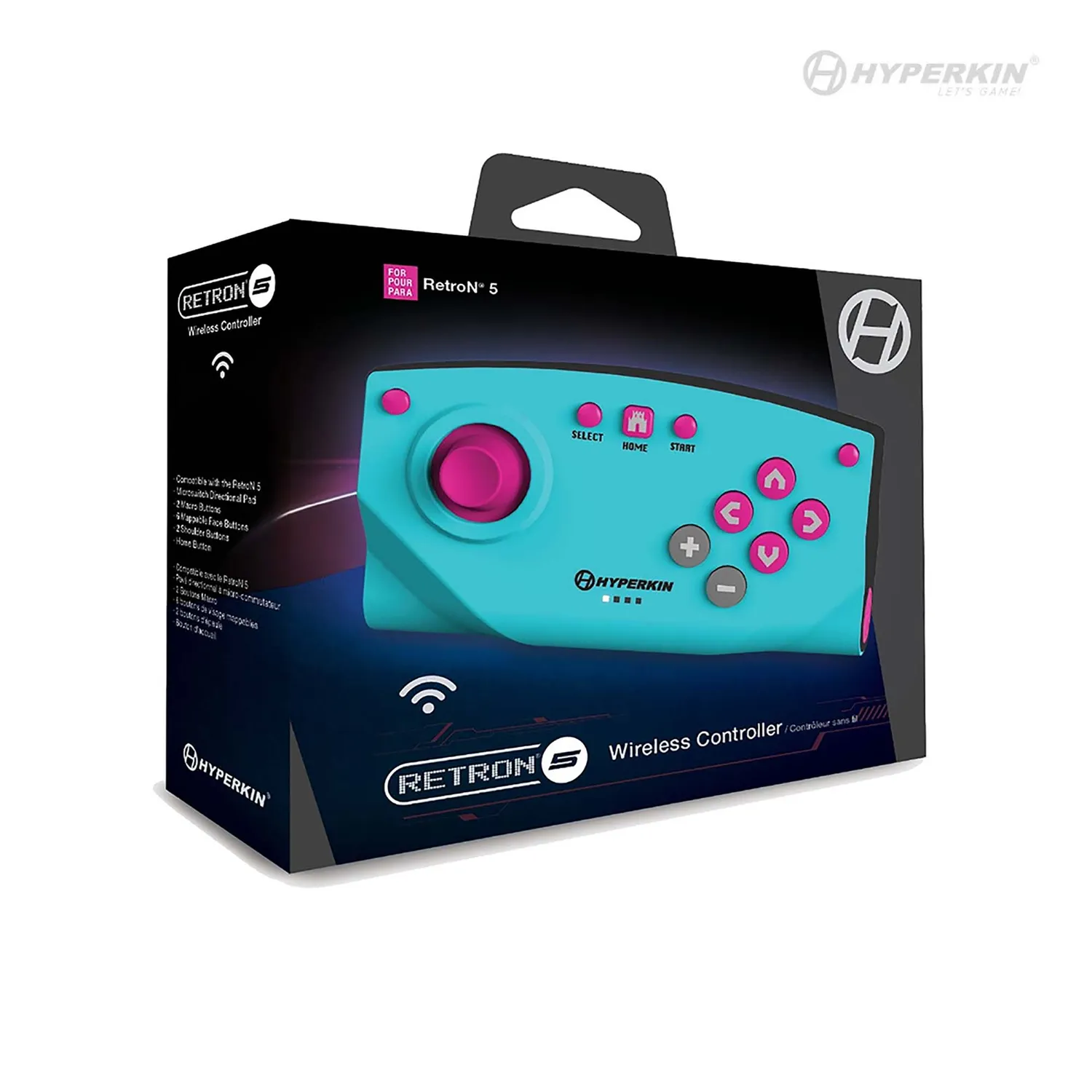 Hyperkin RetroN 5 draadloze controller Hyper Beach