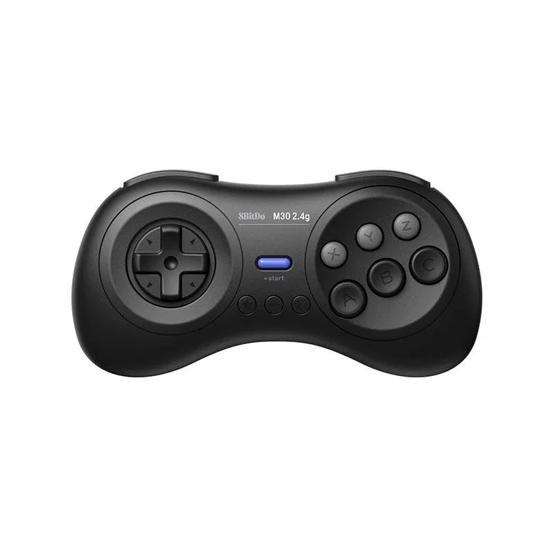 8BitDo M30 2.4G controller zwart Sega Mini