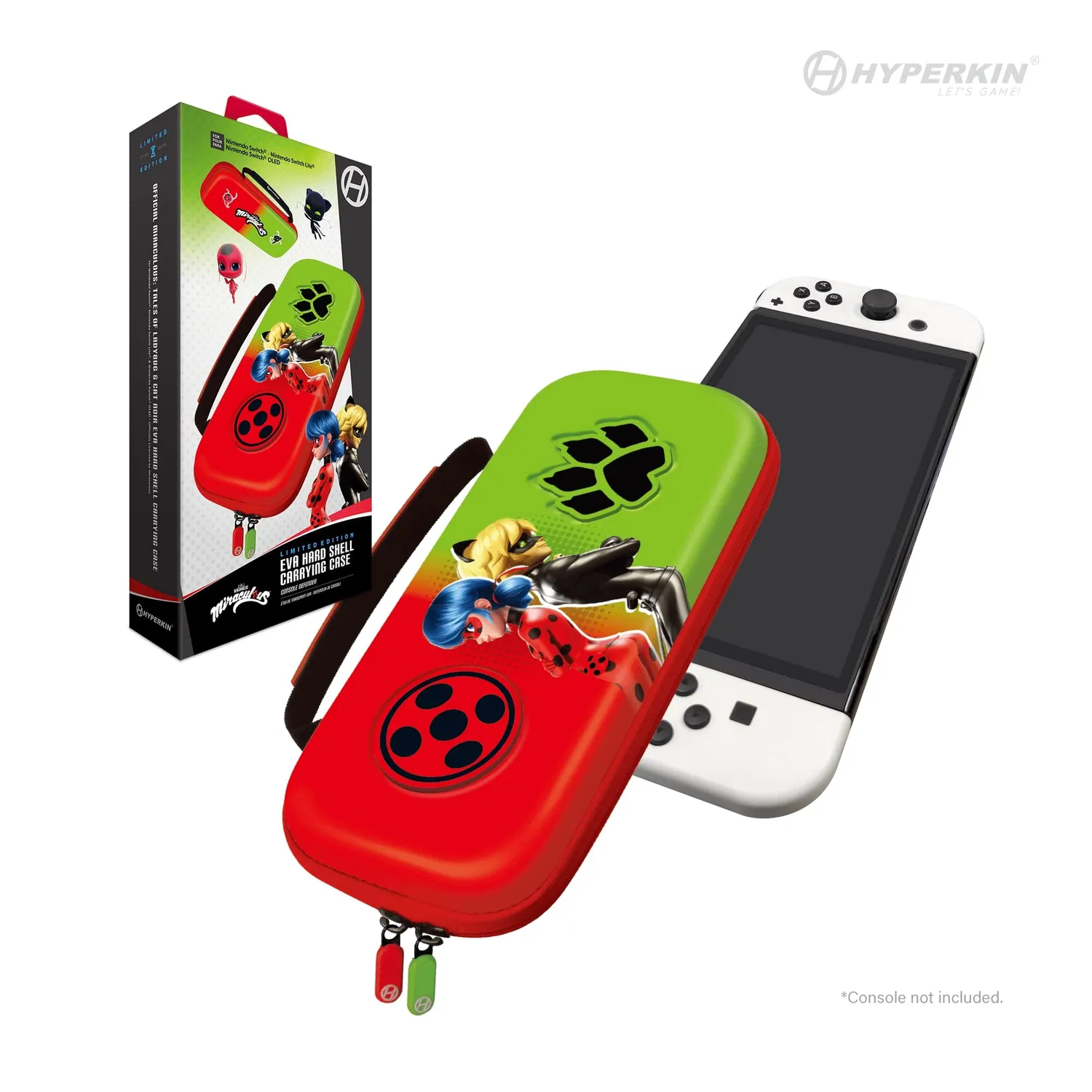 Hyperkin Miraculous EVA hardcase Switch Ladybug